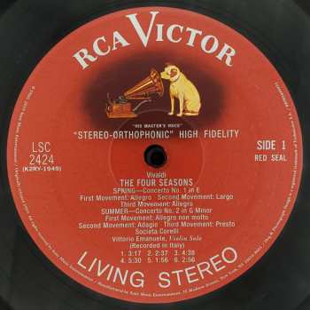 LP Antonio Vivaldi: The Four Seasons