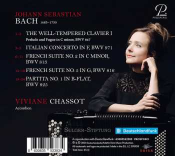 CD Viviane Chassot: Pure Bach