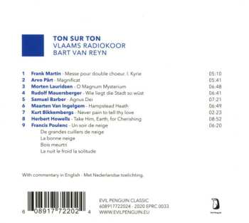 CD Vlaams Radio Koor: Ton Sur Ton DIGI