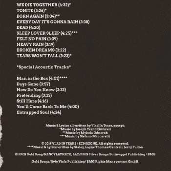 CD Vlad In Tears: Dead Stories Of Forsaken Lovers DIGI