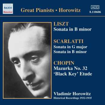 Album Frédéric Chopin: Sonata In B Minor, Sonata In G Major, Sonata In B Minor, Mazurka No. 32 'Black Key' Etude