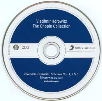 7CD/Dobozkészlet Vladimir Horowitz: The Chopin Collection