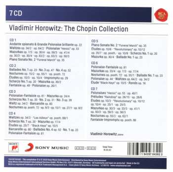 7CD/Dobozkészlet Vladimir Horowitz: The Chopin Collection
