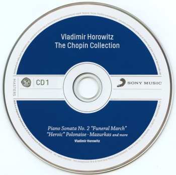 7CD/Dobozkészlet Vladimir Horowitz: The Chopin Collection
