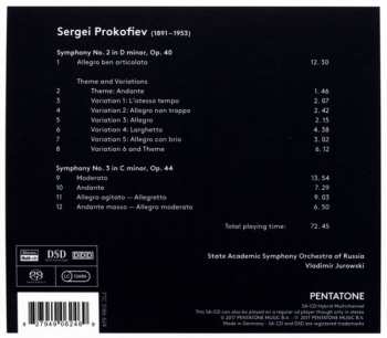 SACD Sergei Prokofiev: Symphonies 2 & 3
