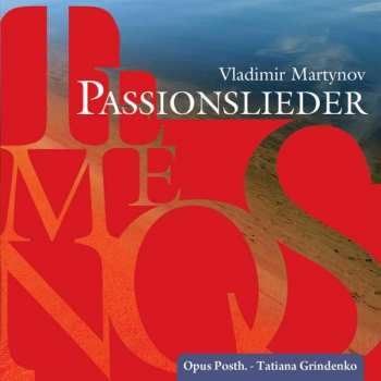 Album Vladimir Martynov: Temenos-passionslieder
