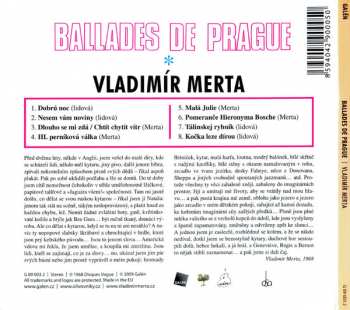 CD Vladimír Merta: Ballades De Prague
