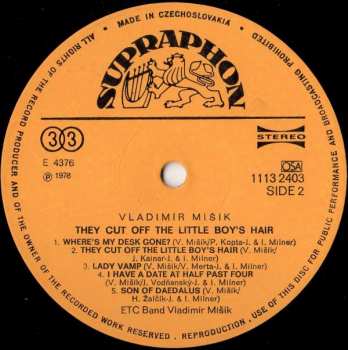 LP Vladimír Mišík: They Cut Off The Little Boy's Hair