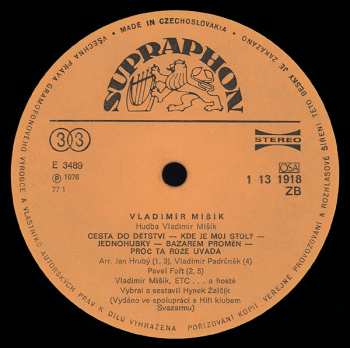 LP Vladimír Mišík: Vladimír Mišík