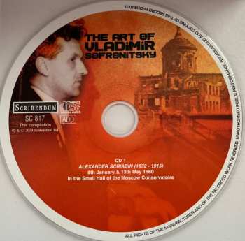 34CD/Dobozkészlet Vladimir Sofronitsky: The Art Of Vladimir Sofronitsky
