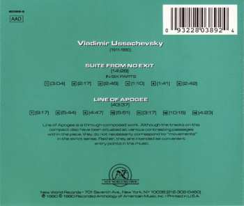 CD Vladimir Ussachevsky: Film Music