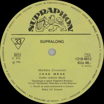 2LP Waldemar Matuška: Drak Mrak (2xLP)