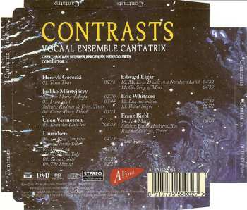 SACD Vocaal Ensemble Cantatrix: Contrasts