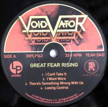 LP Void Vator: Great Fear Rising