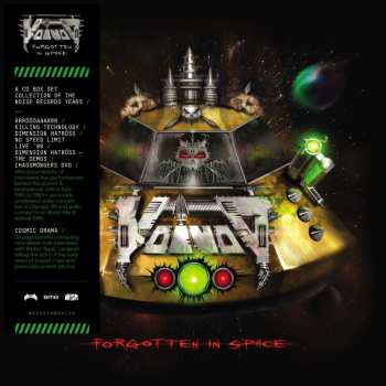 5CD/DVD/Dobozkészlet Voïvod: Forgotten In Space DLX