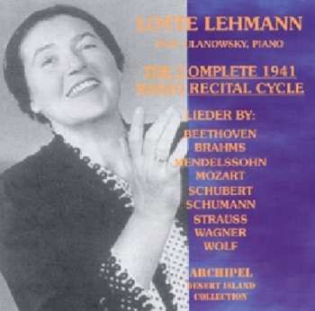 Album Vokal / Lehmann: Lehmann Lotte