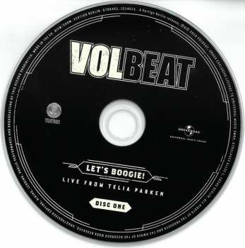 2CD/Blu-ray Volbeat: Let's Boogie! Live From Telia Parken LTD