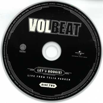 2CD/Blu-ray Volbeat: Let's Boogie! Live From Telia Parken LTD