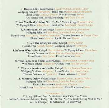 CD Volker Kriegel: House-Boat