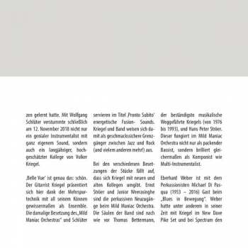 CD Volker Kriegel: Schöne Aussichten