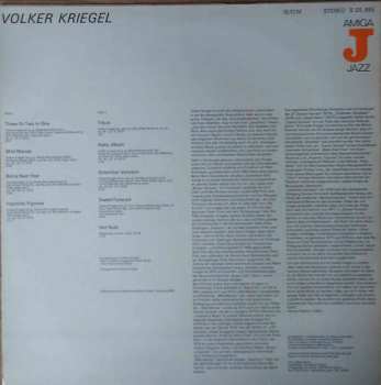LP Volker Kriegel: Volker Kriegel