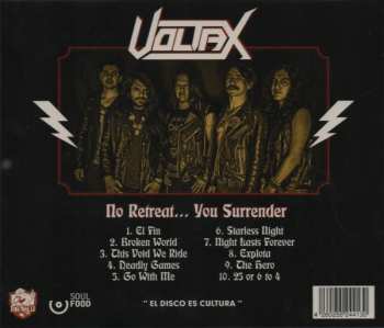 CD Voltax: No Retreat... You Surrender