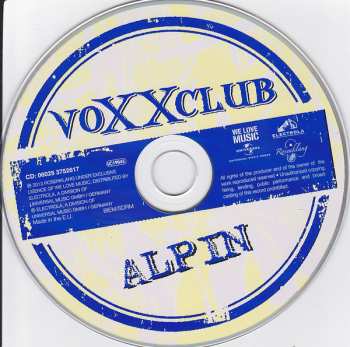 CD VoXXclub: Alpin