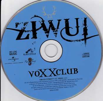 CD VoXXclub: Ziwui