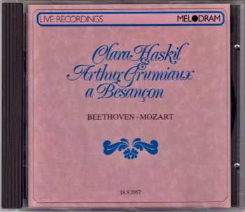 CD Clara Haskil: 2 Sonaten Für Klavier Und Violine KV 454 & 526 / 2 Sonatas For Piano And Violin 