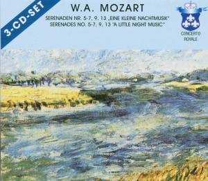 3CD Wolfgang Amadeus Mozart: Serenaden Nr. 5-7, 9, 13 "Eine Kleine Nachtmusik" = Serenades No. 5-7, 9, 13 "A Little Night Music"