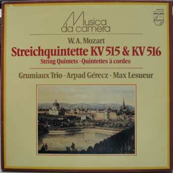 Album Wolfgang Amadeus Mozart: Streichquintette KV 515 & KV 516