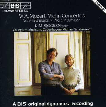 Album Wolfgang Amadeus Mozart: Violin Concertos - No. 3 In G Major ~ No. 5 In A Major