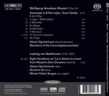 SACD Wolfgang Amadeus Mozart: Gran Partita