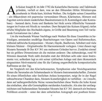 SACD Wolfgang Amadeus Mozart: Gran Partita