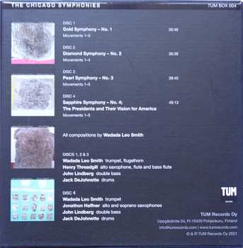 4CD/Dobozkészlet Wadada Leo Smith's Great Lakes Quartet: The Chicago Symphonies