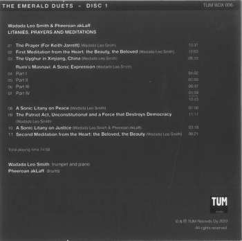 5CD/Dobozkészlet Wadada Leo Smith: The Emerald Duets