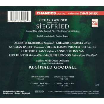 4CD/Dobozkészlet Richard Wagner: Siegfried