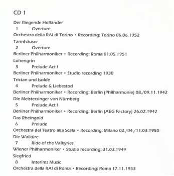 2CD Wilhelm Furtwängler: Richard Wagner, Orchestral Music, Wilhelm Furtwängler, 1954/2004