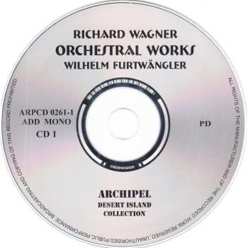 2CD Wilhelm Furtwängler: Richard Wagner, Orchestral Music, Wilhelm Furtwängler, 1954/2004