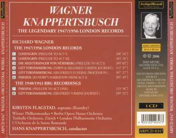 CD Richard Wagner: The Legendary 1947/1956 London Records - Lohengrin, Die Meistersinger Von Nürnberg, Götterdämmerung, Parsifal