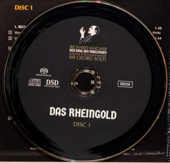 Dobozkészlet/2SACD Wiener Philharmoniker: Das Rheingold - Der Ring Des Nibelungen LTD
