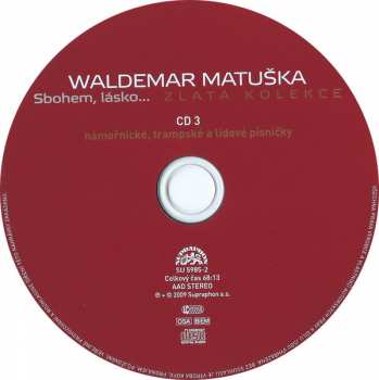 3CD Waldemar Matuška: Sbohem, Lásko... DIGI