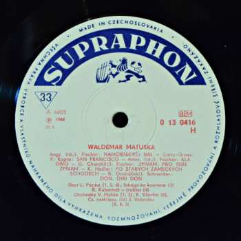 LP Waldemar Matuška: Waldemar Matuška