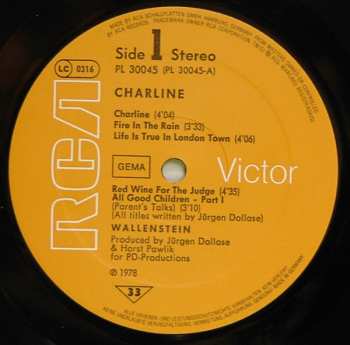LP Wallenstein: Charline