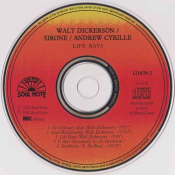 CD Andrew Cyrille: Life Rays