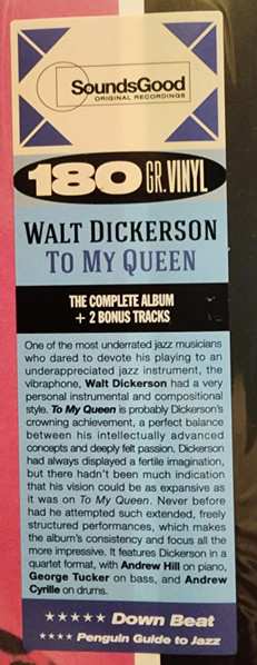 LP Walt Dickerson: To My Queen LTD