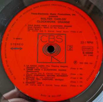 LP Walter Carlos: Walter Carlos' Clockwork Orange