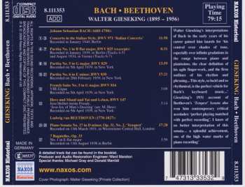 CD Johann Sebastian Bach: Bach - Beethoven