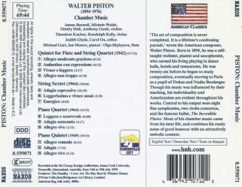CD Walter Piston: Chamber Music (1999 Australian Festival Of Chamber Music)