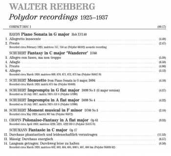 3CD Walter Rehberg: The Polydor Recordings 1925-1937